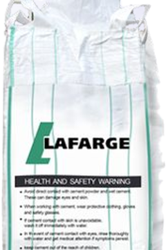 lafarge cement bag